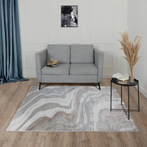 Ковры из Турции ALMIRA E7401 L.Grey/O.Gold, фото 6