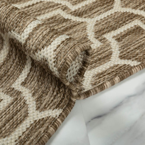 Ковер PAROS A945A L.BROWN/WEISS, фото 5