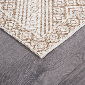 Ковер PAROS 6610A L.BROWN/WEISS, фото 4