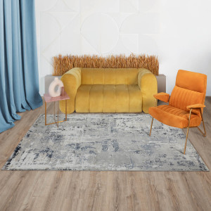 Ковер Beverly A3495A L.Beige/Blue, фото 5
