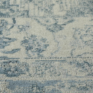 Ковры из Бельгии Isphahan Современные дизайны 84387 Sand/L.Blue, фото 3