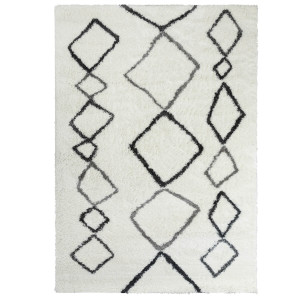 Ковры из Турции Dino E6191 White/Smoke, фото 1