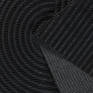 Коврик придверный Дюран Круги черный, фото 4