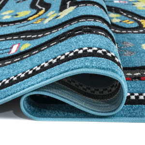 Ковры из Турции Play Rugs D578A Blue/Black, фото 3