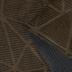 Коврик придверный Дюран Битое стекло коричневый, фото 4