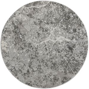 Ковры из Турции ALMIRA GR734 GREY/GREY круг, фото 1