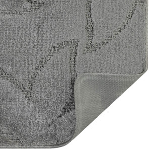 Комплект ковриков на пенорезине FLO 3023 D.GREY с вырезом, фото 6