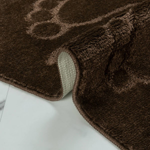 Комплект ковриков на пенорезине FLO 3001 BROWN с вырезом, фото 5