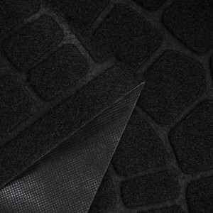 Коврик придверный Лакрум Steen полукруг черный, фото 4