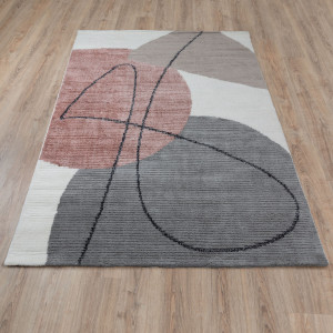 Ковры из Турции Daria L550A Grey/Marsala, фото 2