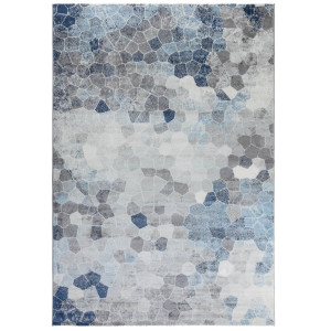 Ковры из Турции FLORES 20004A Grey/Navy, фото 1