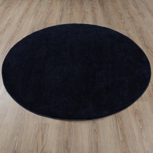 Ковры из Турции Sher PC00A Navy/Navy круг, фото 2