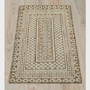 Ковер PAROS 6672A L.BROWN/WEISS, фото 2