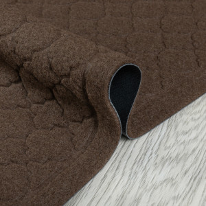 Коврик придверный Лакрум Орнамент прямоугольник коричневый, фото 11