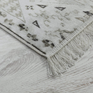 Ковры из Бельгии Isphahan Современные дизайны 84475 Silver/Anthracite, фото 2