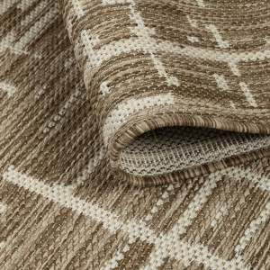 Ковер PAROS A922A L.BROWN/WEISS, фото 11