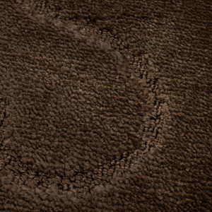 Комплект ковриков на пенорезине FLO 3001 BROWN с вырезом, фото 10