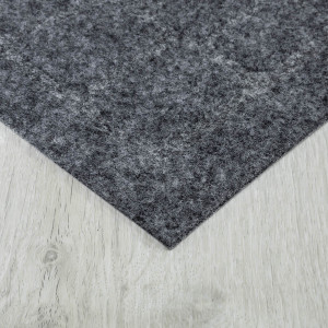 Коврик придверный Лакрум Steen полукруг серый, фото 8