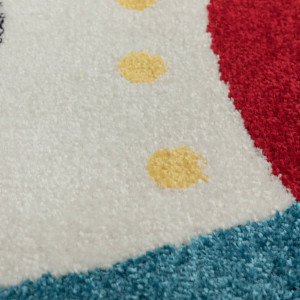 Ковры из Турции COLOR (shapes) L368B WHITE/RED, фото 3