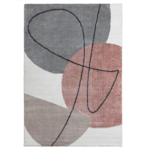 Ковры из Турции Daria L550A Grey/Marsala, фото 1