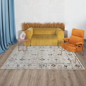 Ковер Beverly A3574A Gold/Blue, фото 5