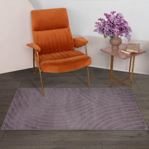 Ковер Soft J767A Lilac/Lilac, фото 6
