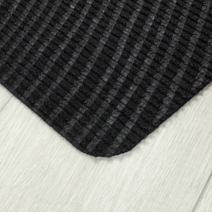 Коврик придверный Дюран Волна Вертикальная черный, фото 10