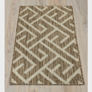 Ковер PAROS 8150A L.BROWN/WEISS, фото 2