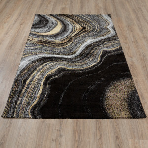 Ковры из Турции Elsa L692A Black/Yellow, фото 2