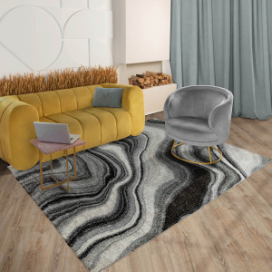 Ковры из Турции Elsa L623A White/Grey, фото 6