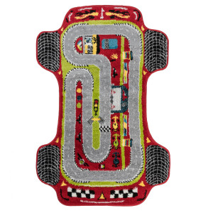 Ковры из Турции COLOR (shapes) L740A RED/L.GREY, фото 1