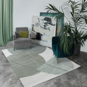 Ковры из Турции Daria L550A Green/White, фото 6