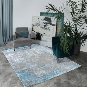 Ковры из Турции ADARA T1884LL CREAM/BLUE, фото 6