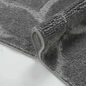 Комплект ковриков на пенорезине FLO 3023 D.GREY с вырезом, фото 5