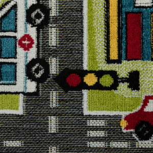 Ковры из Турции Play Rugs D591A Green/Cream, фото 3