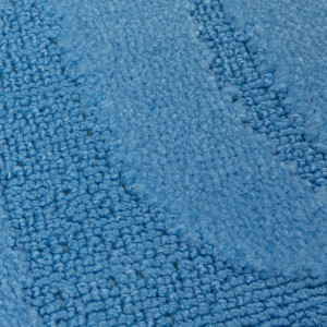 Комплект ковриков на пенорезине FLO 3002 BLUE с вырезом, фото 10