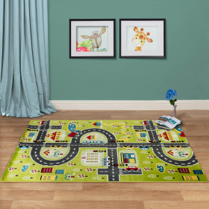 Ковры из Турции Play Rugs D591A Green/Cream, фото 5
