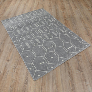 Ковры из Турции REGGI D439C L.GREY/CREAM, фото 3