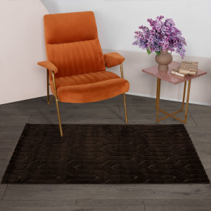 Ковер Soft J751A Brown/Brown, фото 6