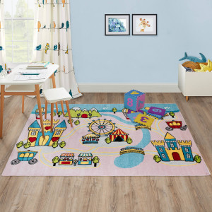 Ковры из Турции Play Rugs D579A L.PINK/L.PINK, фото 5