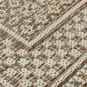 Ковер PAROS 6672A L.BROWN/WEISS, фото 8