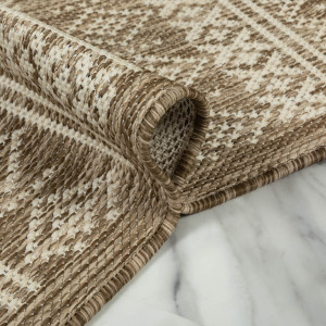 Ковер PAROS A947A L.BROWN/WEISS, фото 5