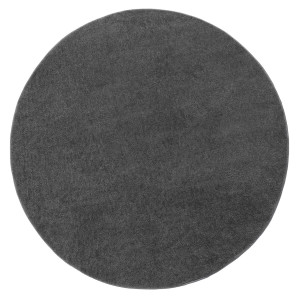 Ковры из Турции Sher PC00A Anthracite/Anthracite круг, фото 1