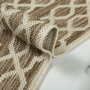 Ковер PAROS A956A L.BROWN/WEISS, фото 5