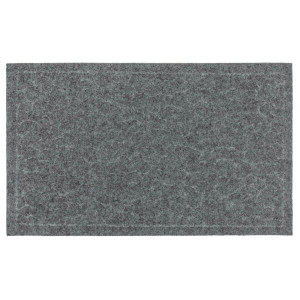 Коврик придверный Лакрум Steen прямоугольник серый, фото 1