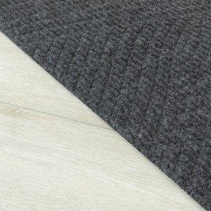 Коврик придверный Дюран Волна Вертикальная серый, фото 10