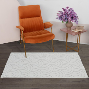 Ковер Soft J745A White/White, фото 6