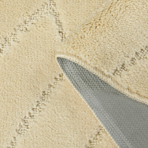 Комплект ковриков на пенорезине FLO 3224 BEIGE с вырезом, фото 4