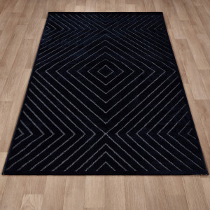 Ковер Soft J754A Navy/Navy, фото 2
