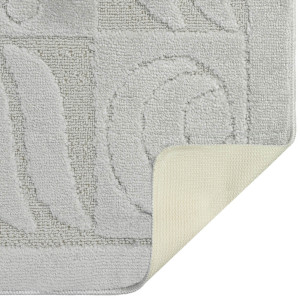 Комплект ковриков на пенорезине FLO 3002 GREY с вырезом, фото 6